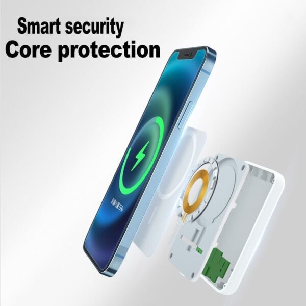 apple magsafe wireless power bank for iphone 5000mah 20w fast charging - Image 4