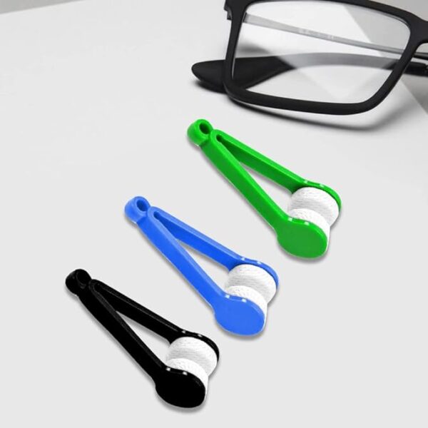 eyeglasses cleaning wipes microfiber | mini microfiber glasses eyeglasses cleaner tool (blue) - Image 3