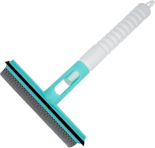 3 in 1 spray, sponge and wipe multifunctional glass cleaning brush wiper for car, bathrooms, kitchens, and living rooms (random color) - Image 6