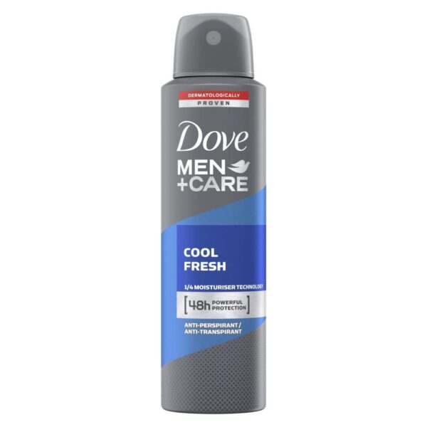 dove men + care cool fresh 48h body spray 250ml - Image 3