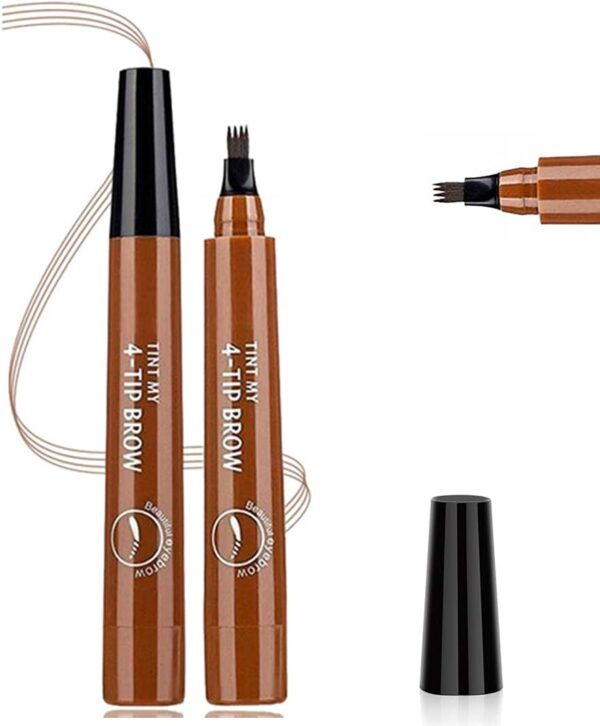 mecow liquid eyebrow pencil  24 hours waterproof liquid eyebrow pen - Image 2