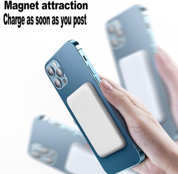 apple magsafe wireless power bank for iphone 5000mah 20w fast charging - Image 6