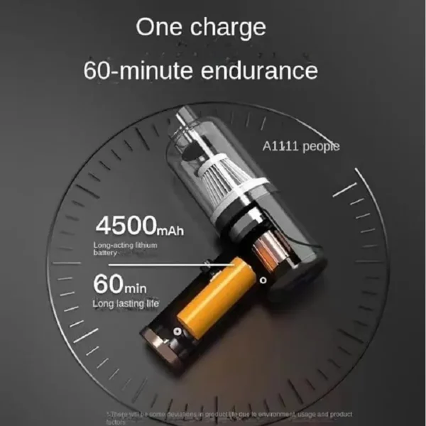3 in 1 as-228 mini usb rechargeable vacuum cleaner for home and office use - Image 6
