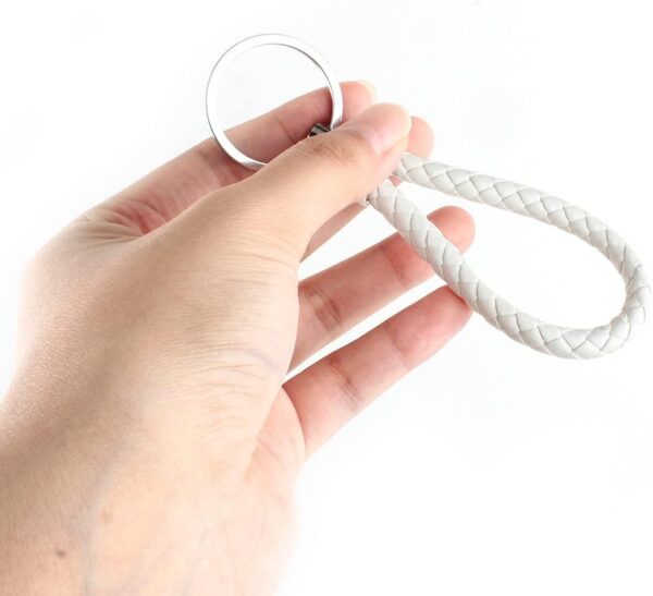 multi color braided design keychain | best quality keychain ( random color ) - Image 5