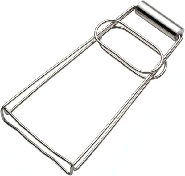 non-slip stainless steel multifunctional hot plate clip dish tray bowl holder gripper clamp kitchen tools - Image 6