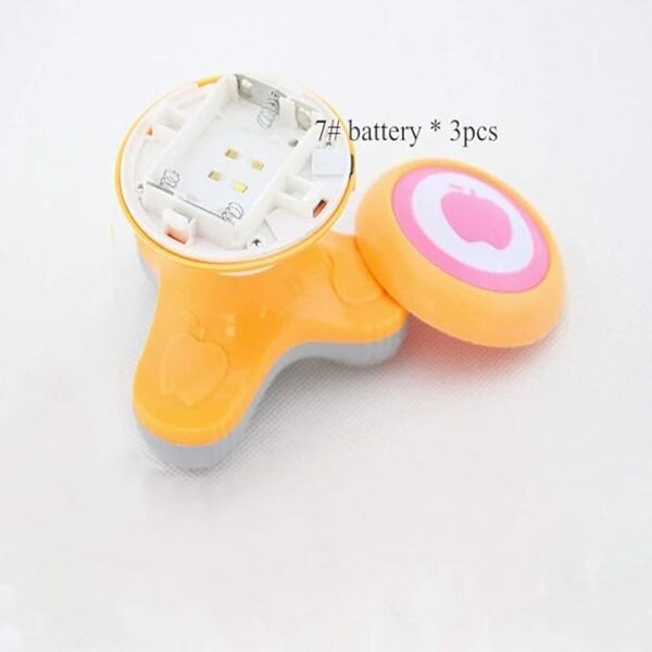 mini hand body massager portable handled triangle vibrational electric massager (random color) - Image 5