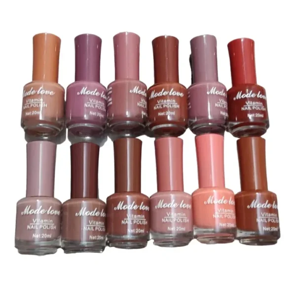 pack of 12 mode love  nail polish - Image 4