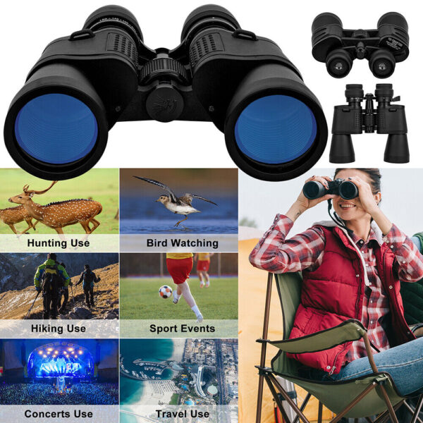100x180 high power auto focus binoculars bak4 hunting monoculars night vision (random color) - Image 11