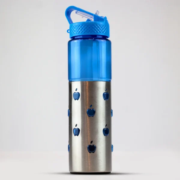 water bottle for travelling 600ml / water bottle with ice pack with sipper best for school college university gym and travel.(random color) - Image 4