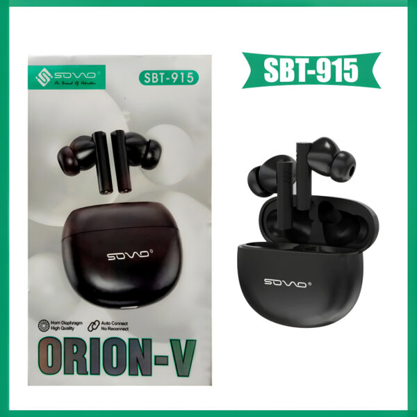sovo orion-v sbt-915 high-fidelity super bass airpods - Image 7