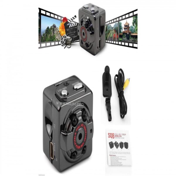 hidden mini camera sq8 night vision | sq8 mini spy camera 1080p, mini dv smallest wireless - Image 6