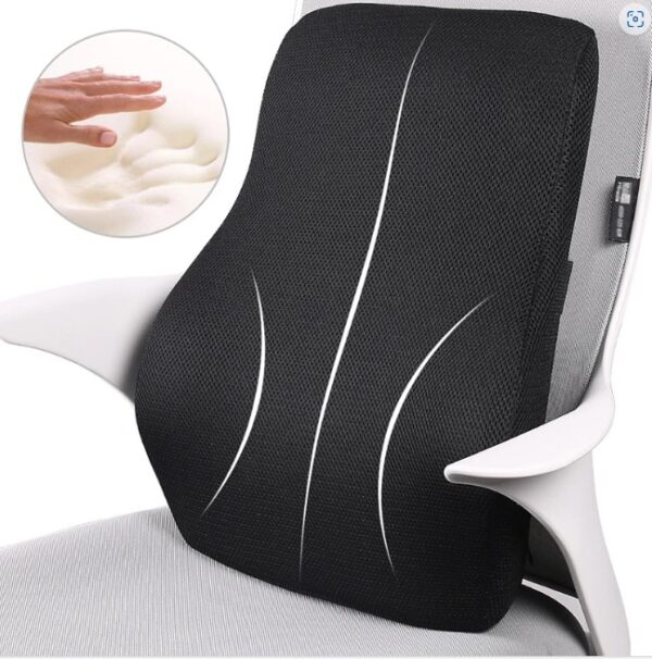 universal lumbar support cushion for car | back posture support