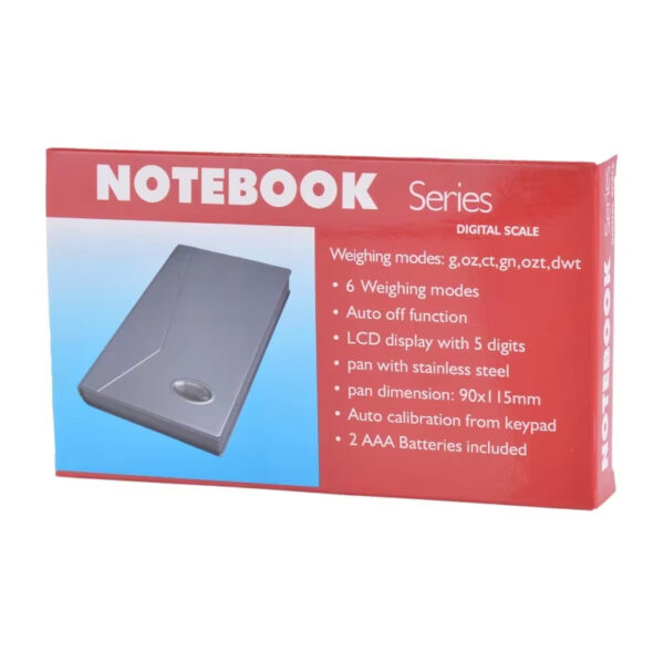 note book style portable electronic digital kitchen baking carat jewelry weight measuring scale - Image 9