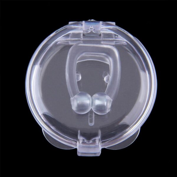 1 piece silicone magnet nose clip stop snoring anti snore device sleeping | best quality nose clip