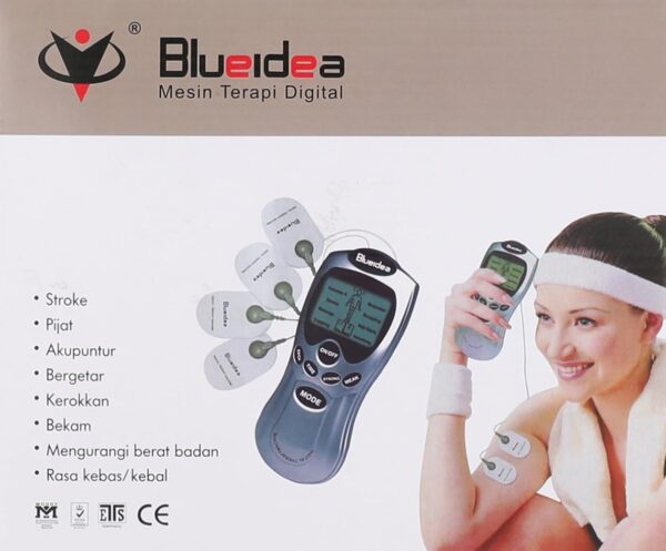 blueidea digital tense machine tens machine therapy tense machine electrodes massager - Image 10