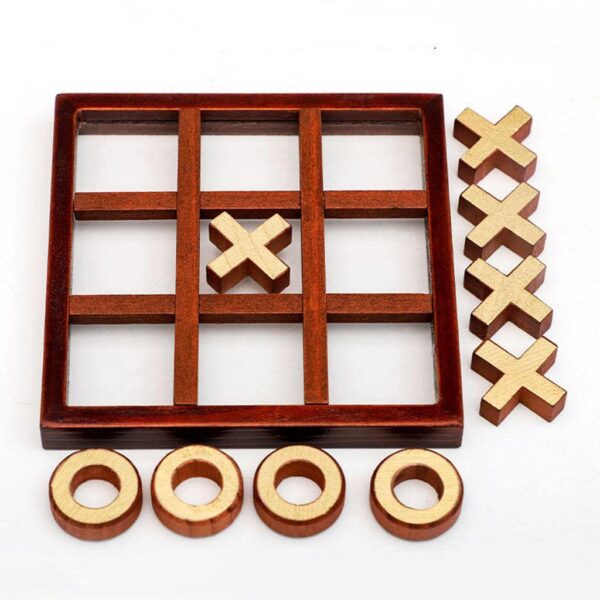 tic-tac-toe toy xo board game xo chess parent-child educational toys(random color ) - Image 6