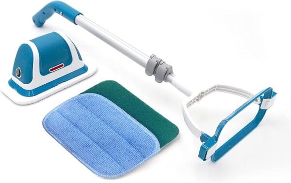 2 in 1 mop system as hand scrubber & floor mop | effortless wiping, scrubbing and polishing - Image 6