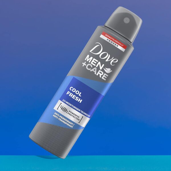 dove men + care cool fresh 48h body spray 250ml - Image 2