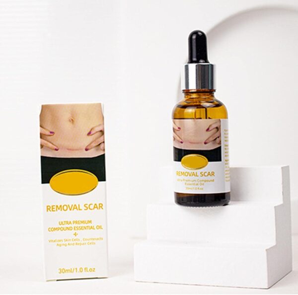 acne scar removal rejuvenation serum | scar, c section & stretch mark removal oil for women - Image 4