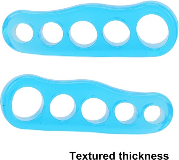 reusable gel toe separators & straighteners for hammer & overlapping toes - unisex ( random color ) - Image 8