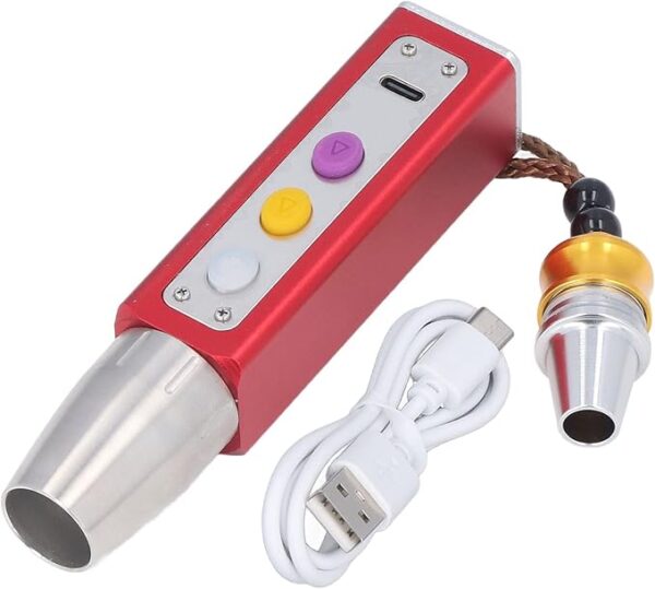 portable small jade jewelry gemstone currency notes identification led flashlight | gemstone detector torch with display (random color) - Image 14