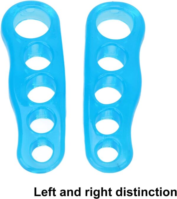 reusable gel toe separators & straighteners for hammer & overlapping toes - unisex ( random color ) - Image 9