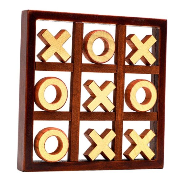 tic-tac-toe toy xo board game xo chess parent-child educational toys(random color ) - Image 7