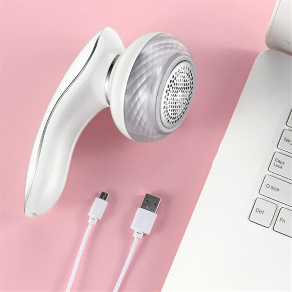 boxin bx-5208b portable lint remover rechargeable usb portable clothes shaver for fluff pilling fabric shaver lint remover - Image 5