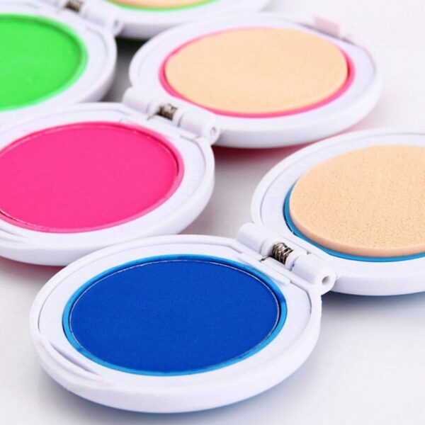 pack of 4 temporary hair chalks  4 colors hair dye powder temporary hair styling chalk salon  hair dye powder cake washable - Image 10