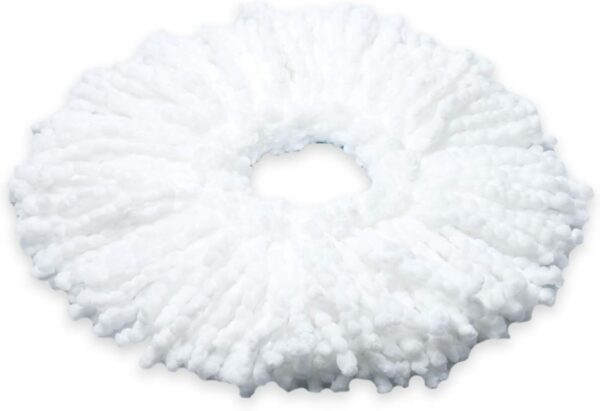 spin mop refill - extra head, additional microfiber mop refill