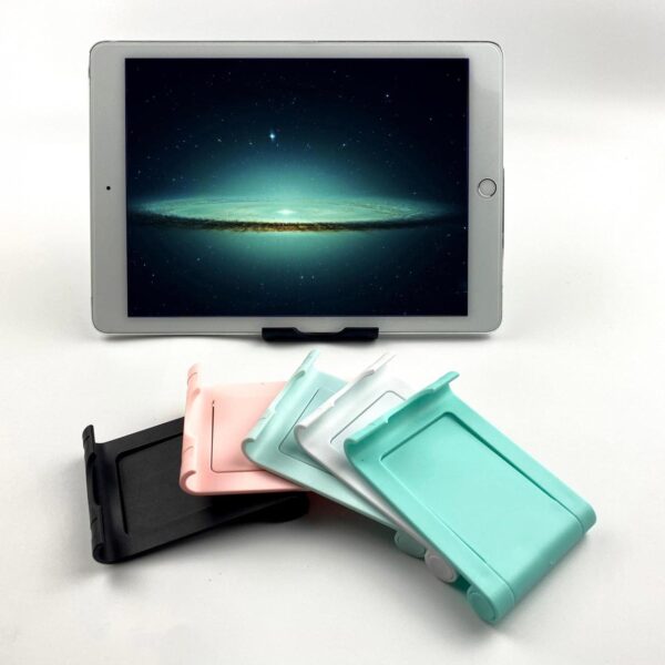 portable mobile phone holder multi-angle universal mobile phone stand 360° rotateable phone holder, foldable smartphone stand (random color) - Image 8