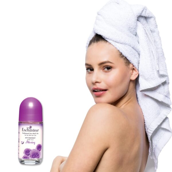 enchanteur perfumed deo roll on anti perspirant alluring 48h 50ml - Image 4