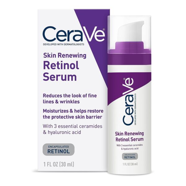 cerave, skin renewing retinol serum, (30 ml)