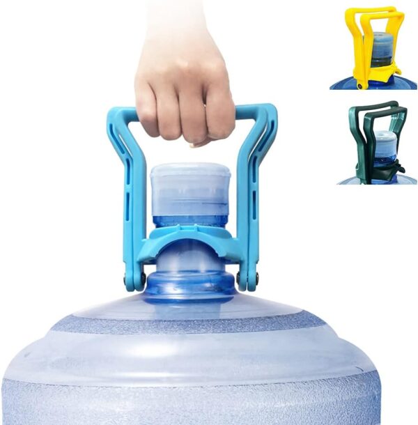water bottle carrier lifter, 19 l water bottle handle advanced ergonomic drinking water bottle handle anti-slip easy (random color)