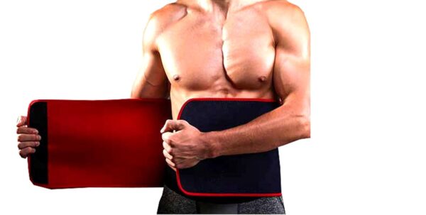 sn-460 smart care waist belt – spinal back support & weight reducing belt for back pain relief, slimming, and effective weight loss (skin-friendly fabric, free size) - Image 9