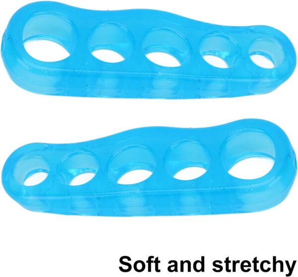 reusable gel toe separators & straighteners for hammer & overlapping toes - unisex ( random color ) - Image 10