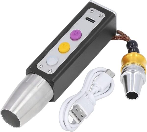 portable small jade jewelry gemstone currency notes identification led flashlight | gemstone detector torch with display (random color) - Image 4