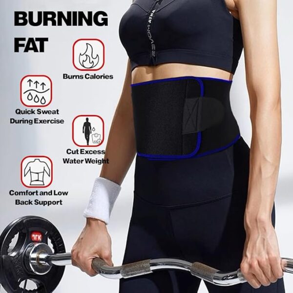 smart care sn-2000 waist support belt – skin-friendly compression belt, long free size ( random color ) - Image 7