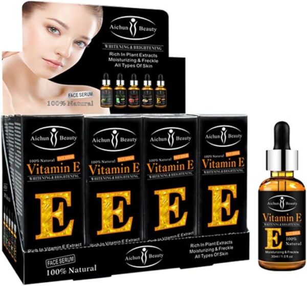 aichun beauty brightening vitamin-e face serum for all face - 30ml | vitamin-e whitening & brightening face serum - Image 8