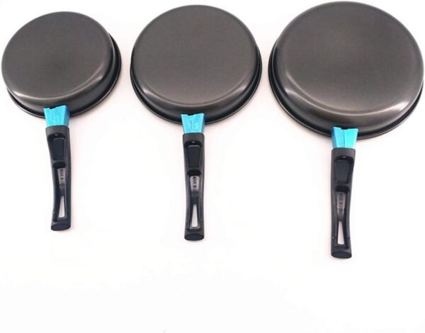 mini non-sticky flat base egg cookie frying pan - Image 5