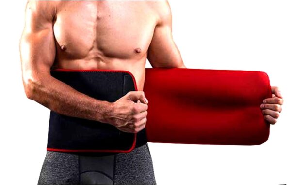 sn-460 smart care waist belt – spinal back support & weight reducing belt for back pain relief, slimming, and effective weight loss (skin-friendly fabric, free size) - Image 7