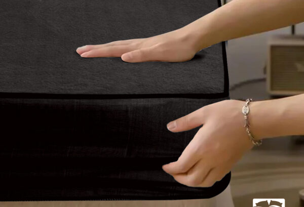 100% waterproof mattress protector cover is made of polish fabric,  (random color) - Image 8
