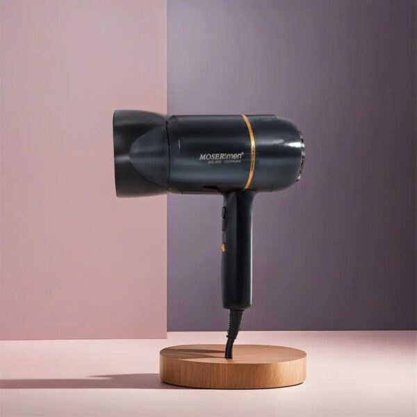 mosermen 1200w hair dryer | fast drying, stylish design for men and women hot and cold ms-669 - Image 4