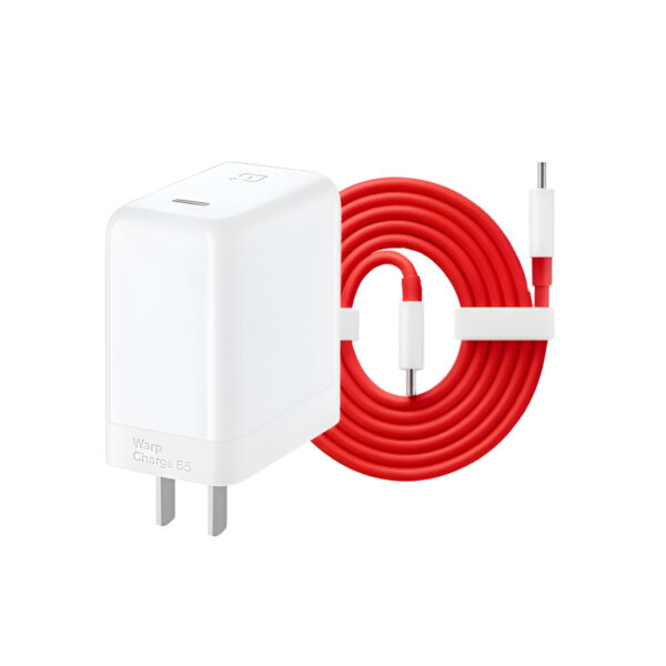 oneplus 65w warp charge power adapter with type-c to type-c fast charging cable - Image 9