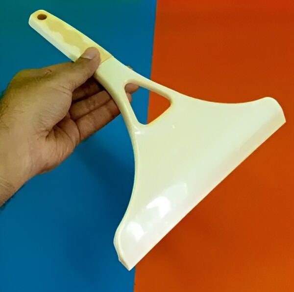 mini hand glass wiper, cleaner for kitchen slabs car window & multipurpose scraper (random color) - Image 4