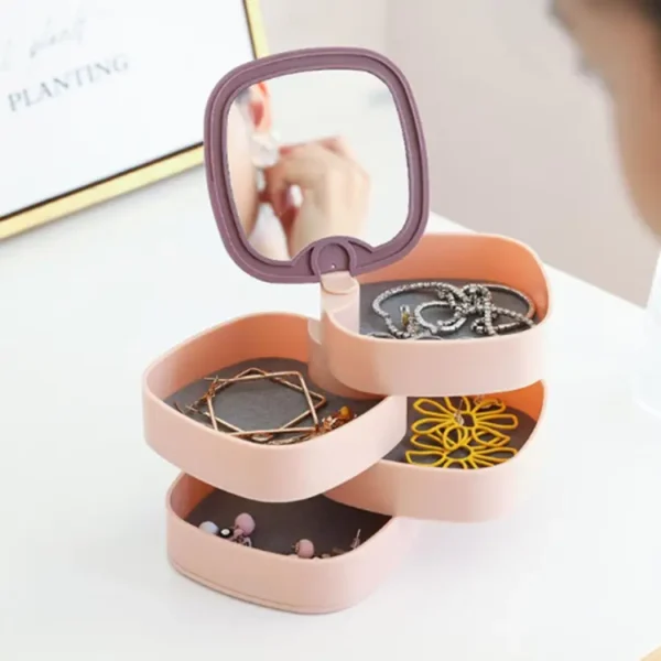 360 jewellery organiser( made in china)  random color