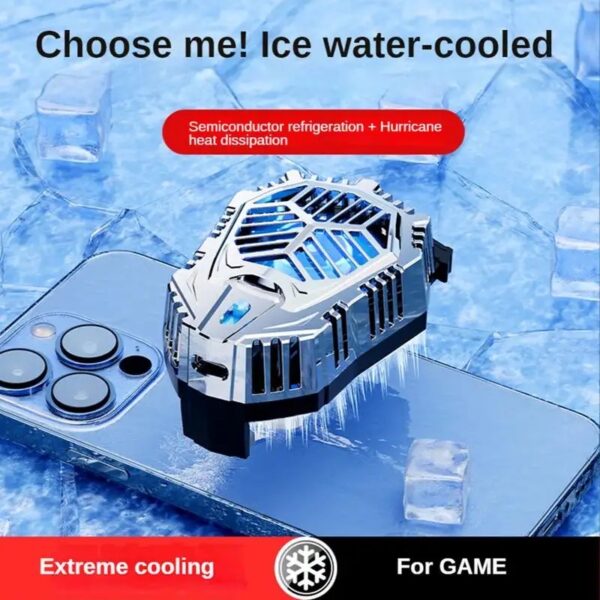 ds 01 original mobile cooler magnetic phone cooler fan | adjustable cooling fan holder heat sink cooling artifact for all - Image 4