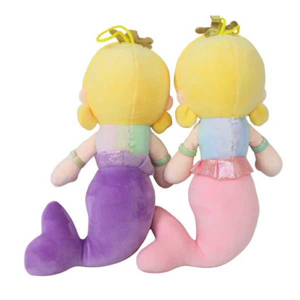 mermaid plush toy | super soft stuffed plush toy for kids baby boy's & girl's - 40 cm (random color) - Image 7