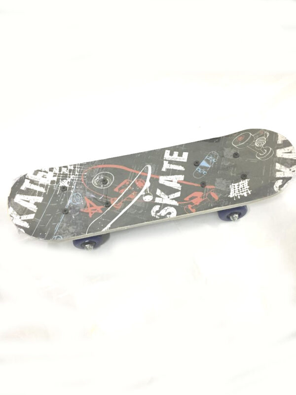 wooden skate board for kids (random designs) size small - Image 6