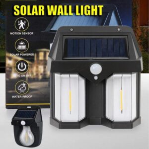 outdoor solar wall lamp outdoor tungsten lamp induction garden lamp garden villa night lamp